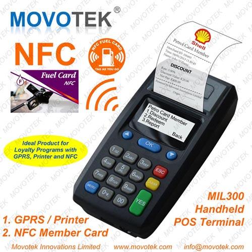 Movotek GPRS GPRS เครื่องพิมพ์ POS เครื่องพิมพ์เทอร์มิ SMS สำหรับสมาชิกบัตรเติมเงินเวลาออกอากาศ