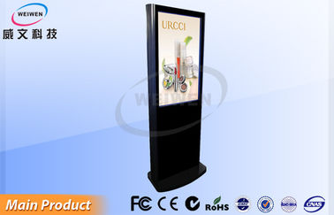 เมโทร / Kiosk / ล็อบบี้ HD LED ป้ายดิจิตอลแสดงผลหน้าจอ 55 นิ้วสำหรับการโฆษณา