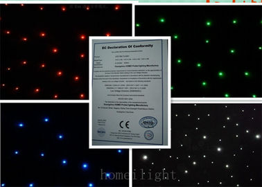 ผ้า RGBW Christamas LED ดาวแห่งนี้มีแววแสงหน้าจอ LED ที่มีความยืดหยุ่น