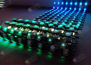 ใส Flex คอนเสิร์ตจอแสดงผล LED กันน้ำ SMD LED Soft P40 / P55 / P80 / P100 มม