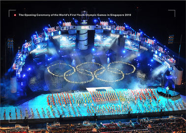 โฆษณาจอ LED, 2010 กีฬาโอลิมปิกเยาวชนในสิงคโปร์