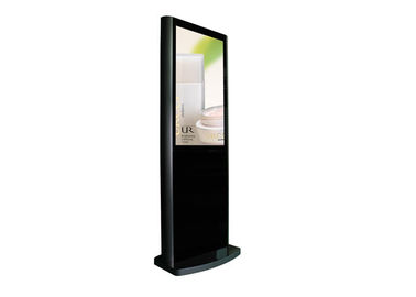 42 นิ้วหน้าจอสัมผัสป้ายดิจิตอลยืน Kiosk จอแอลซีดีแสดงผลสำหรับสนามบิน / ธนาคาร