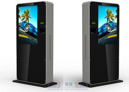 42 นิ้วยืนอยู่คนเดียวฟรียืน Kiosk ผู้เล่นป้ายดิจิตอลแอลซีดี