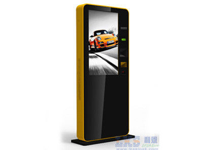 42 นิ้วยืนอยู่คนเดียวฟรียืน Kiosk ผู้เล่นป้ายดิจิตอลแอลซีดี
