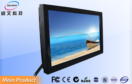 55 &quot;สีดำภูมิ Android ติดผนังป้ายดิจิตอลด้วยซอฟต์แวร์ฟรี Lan Wifi 3G