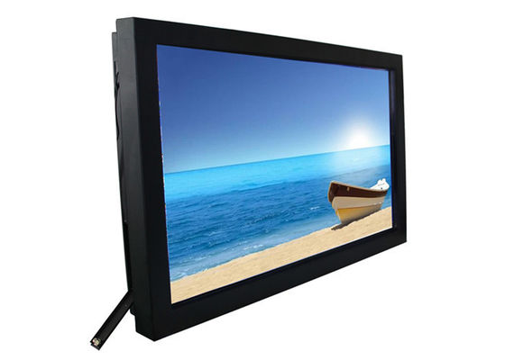 55 &quot;สีดำภูมิ Android ติดผนังป้ายดิจิตอลด้วยซอฟต์แวร์ฟรี Lan Wifi 3G