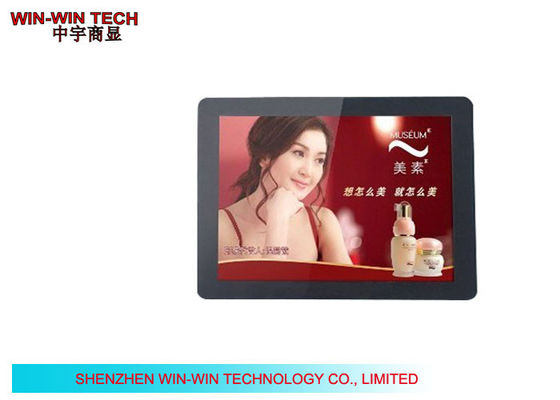 Wall Mount ป้ายดิจิตอล Ultrathin หน้าจอ LCD พาณิชย์ 1366 X 768