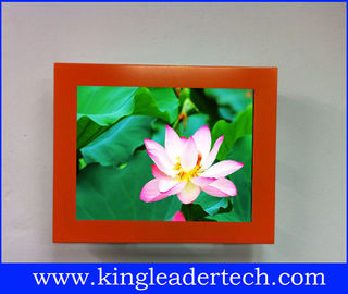 ตู้โฆษณาดิจิทัลแบบติดผนัง 15 '' - 22 '' Slim รองรับ Android APP