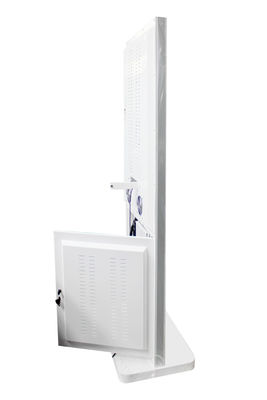 สัมผัสหลายยืน LED ดิจิตอลเข้าสู่ระบบ Kiosk 46inch สีขาวสำหรับสนามบินอินฟาเรด