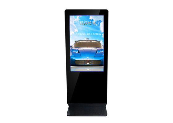 ความโน้มเอียง 65 นิ้วฮอลล์ยืนเครือข่ายป้าย Digital LCD โฆษณา Kiosk 19 &#39;&#39; 22 &#39;&#39; 26 &#39;&#39; 32 นิ้ว