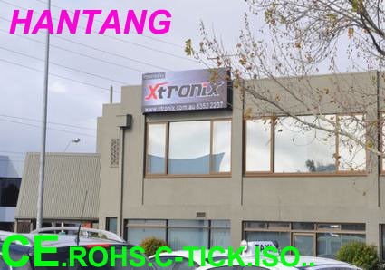 ความสว่างสูง P10 Video Wall กลางแจ้ง LED จอแสดงผลสำหรับบิลบอร์ด