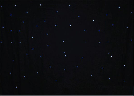 ผ้า RGBW Christamas LED ดาวแห่งนี้มีแววแสงหน้าจอ LED ที่มีความยืดหยุ่น