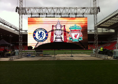 ให้เช่าอลูมิเนียมแสง LED กลางแจ้งแสดงผลหน้าจอ LED พิกเซลลาด 6.25 มมบนเวทีคอนเสิร์ต