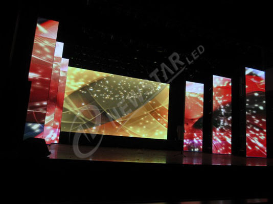 พื้นหลังเวทีในร่ม SMD Led Display P7.62mm, หน้าจอแสดงผล LED ให้เช่า