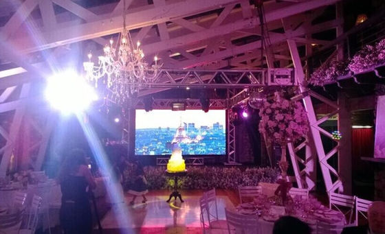 น้ำหนักเบา HD P6.4mm โฆษณาในร่ม LED แสดงให้เช่า, โครงสร้างสูง