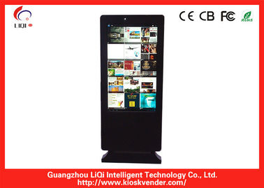 ป้าย Digital Outdoor Kiosk / ข้อมูล Totem มัลติฟังก์ชั่ด้วย IP65