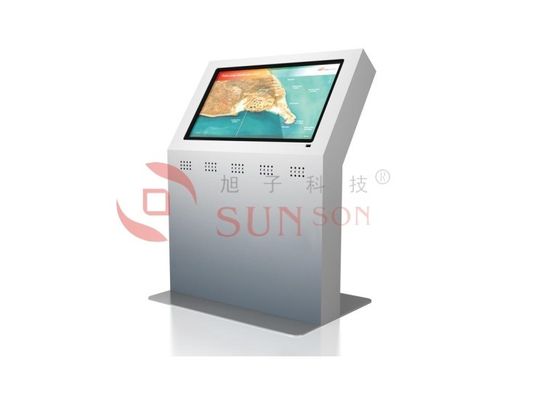 ท่องเที่ยวแผนที่นำทาง GPS ซุ้ม Wayfinding กับจอแสดงผลในแนวนอน