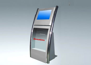 Wifi 3G บริการตนเอง Wayfinding Kiosk 19 &quot;LCD Touch Screen IR ป้ายแสดงผล