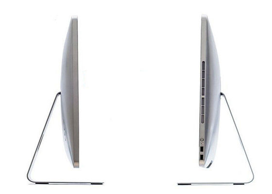18.5inch Ultra Slim สก์ท็อปแบบ All-in-one คอมพิวเตอร์ Wireless WiFi, กล้อง HD DVD และคนขับรถ