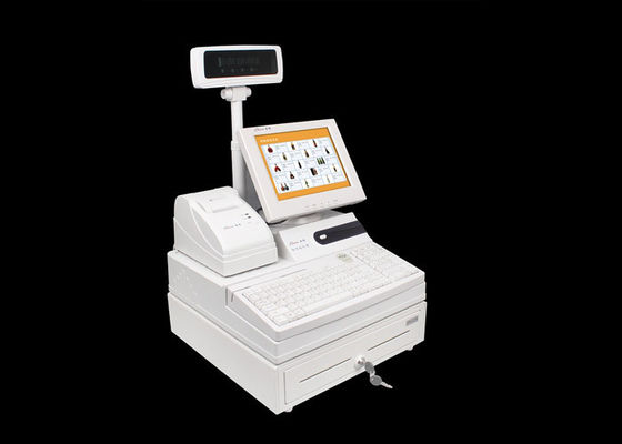 แบบพกพา Cash Register POS หรูหราสำหรับร้านอาหาร / แน็คบาร์ / ร้านค้าปลีก