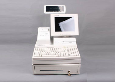 8bit LED ระบบ POS อิเล็กทรอนิกส์ 10.4 นิ้วเหมาะสำหรับร้านอาหารแคชเชียร์