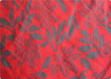 น้ำหนักเบาสีแดง Jacquard ชุดเครื่องแต่งกายผ้าผ้าโดยหลา