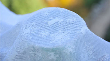 ฝ้ายสะดวกสบายโพลีเอสเตอร์ / ตกแต่งบ้านผ้า jacquard ผ้า